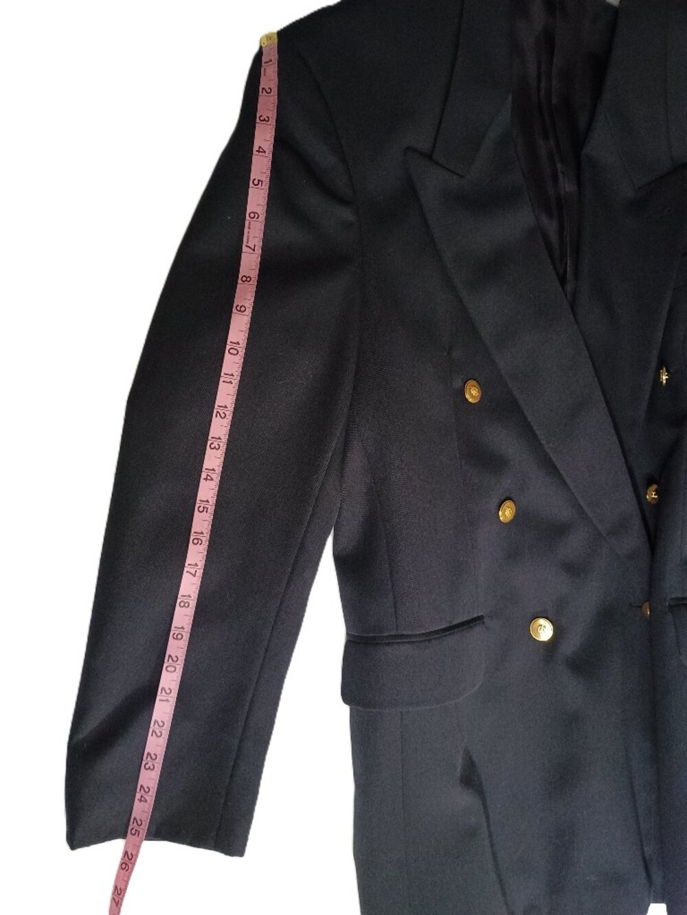 VTG Principles for Men Navy Blue Blazer Jacket Size 44R - Picture 10 of 12